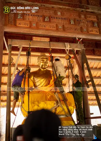 Tượng Sau Khi An Vị Tại Công Trình