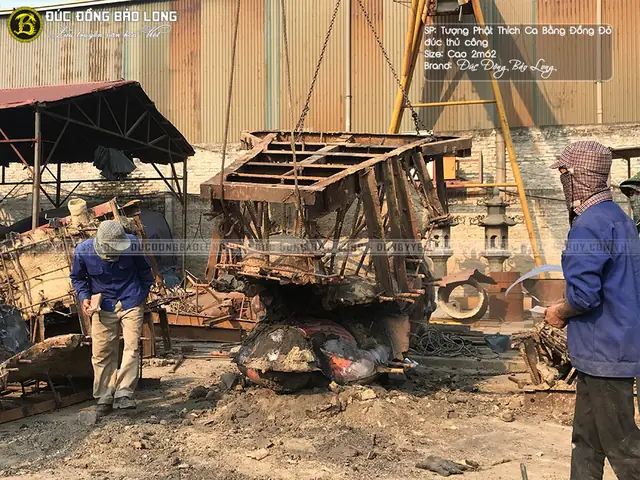 Tượng Đúc Bằng Đồng Đỏ Thanh Khiết