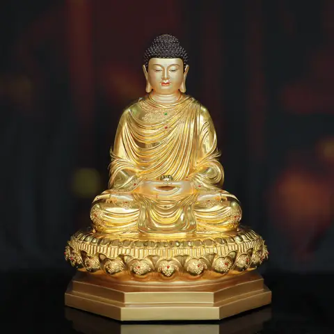 Tượng Phật Thích Ca Mâu Ni (tượng Bổn Sư Thích Ca) Bằng Đồng ...