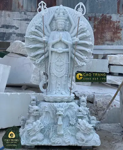 Thỉnh Mua Tượng Phật Thiên Thủ Thiên Nhãn Bằng Đá Cao 2m Ở Đâu?