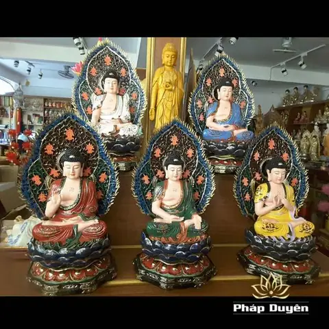 Thỉnh Tượng Ngũ Phương Phật, Tượng Ngũ Trí Như Lai Tại Pháp ...