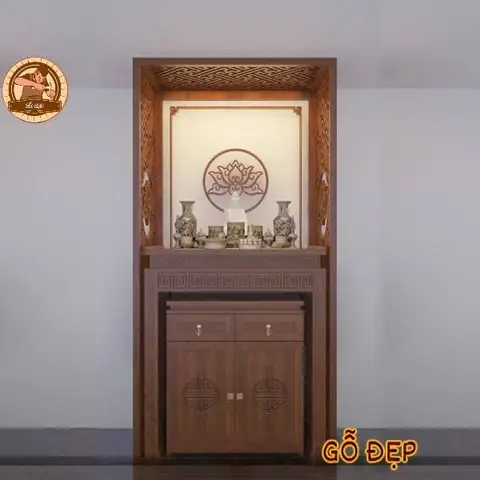 Bàn Thờ Bt 64 - Trang Nhã Và Sang Trọng - Thiết Kế Tinh Tế