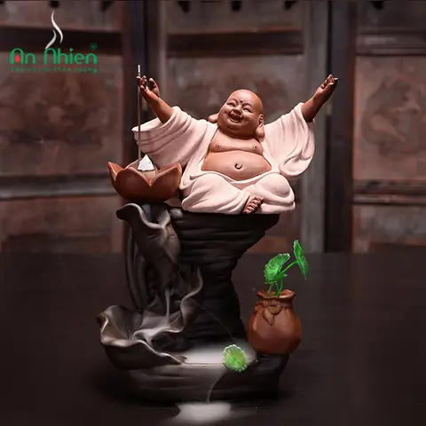 Thác Khói Trầm Hương Phật Di Lặc Su.05 Giá Tốt 22/12/2025 ...