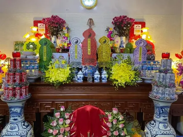 Văn Khấn Bốc Bát Hương Bàn Thờ - Bàn Thờ Hoa Tiên