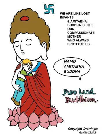 Hình Vẽ Chibi Về Phật A Di Đà (amitabha)