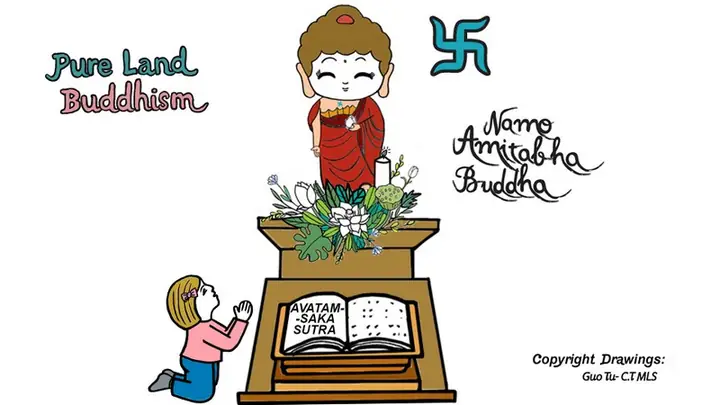 Hình Vẽ Chibi Về Phật A Di Đà (amitabha)