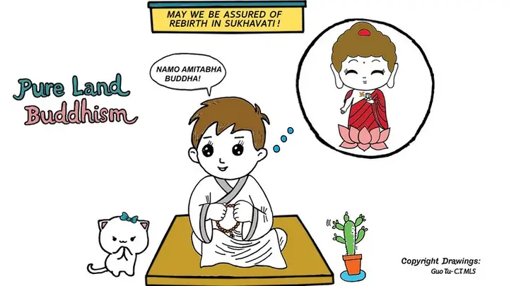 Hình Vẽ Chibi Về Phật A Di Đà (amitabha)