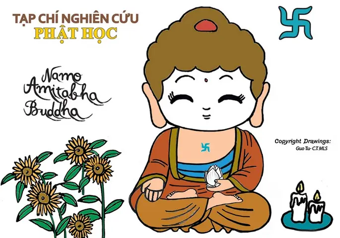 Hình Vẽ Chibi Về Phật A Di Đà (amitabha)