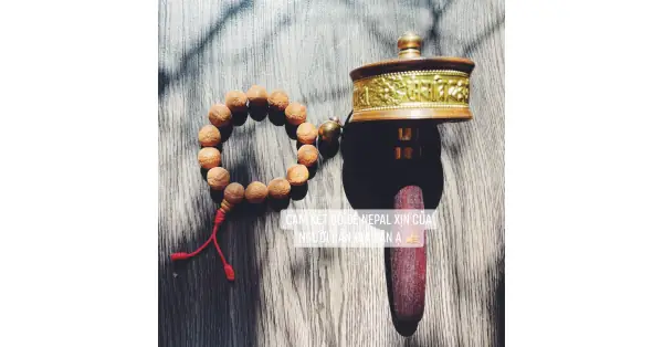 Vòng Tay Bồ Đề Phật Nhãn Nepal 14 Hạt