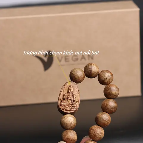 Chi Tiết Vòng Tay Trầm Hương Thuần Chay