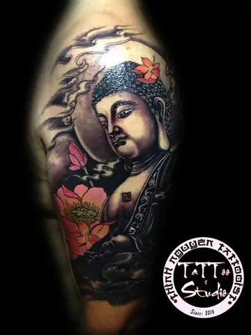 Ý Nghĩa Hình Xăm Chữ A Di Đà Phật Là Gì?