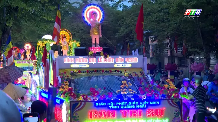 Diễu Hành 50 Xe Hoa Mừng Đại Lễ Phật Đản Vesak 2025