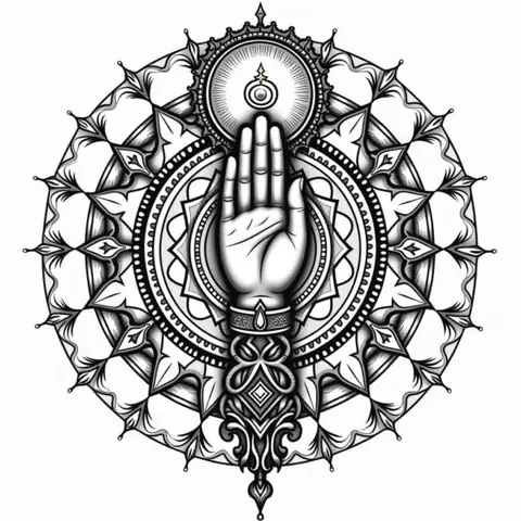 Các Mẫu Hình Xăm Bàn Tay Phật Đẹp Và Ý Nghĩa