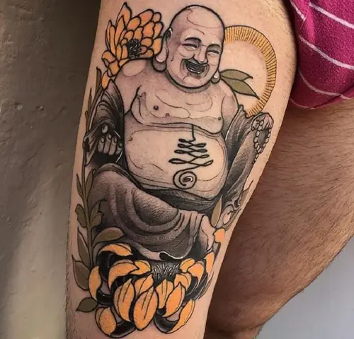 Ý Nghĩa Hình Xăm Phật Di Lặc Là Gì?