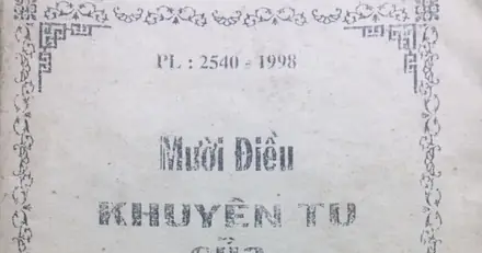 Mười Điều Khuyến Tu - Của Đức Phật Thầy Tây An | Phật Giáo ...