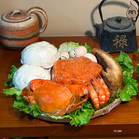 Mâm Tam Sen Size 30cm Mẫu 6 Ts-1300 | Mâm Lễ Cúng Truyền ...