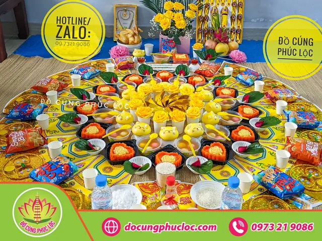 Cúng Thôi Nôi Bé Gái Gói 2 – Đồ Cúng Phúc Lộc