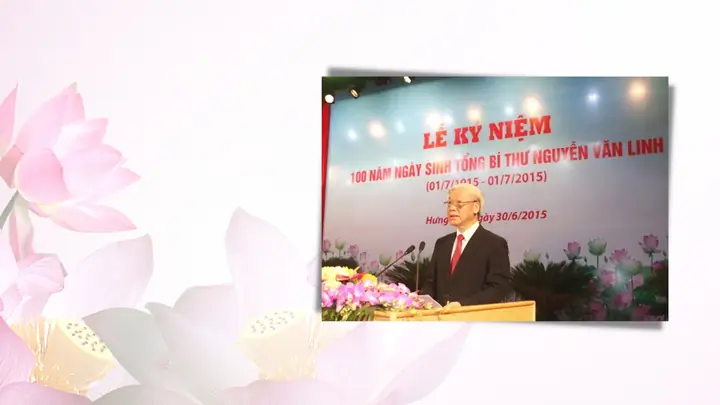 Biết Ơn Sâu Sắc Đồng Chí Nguyễn Văn Linh, Nguyện Mãi Mãi Đi Theo ...