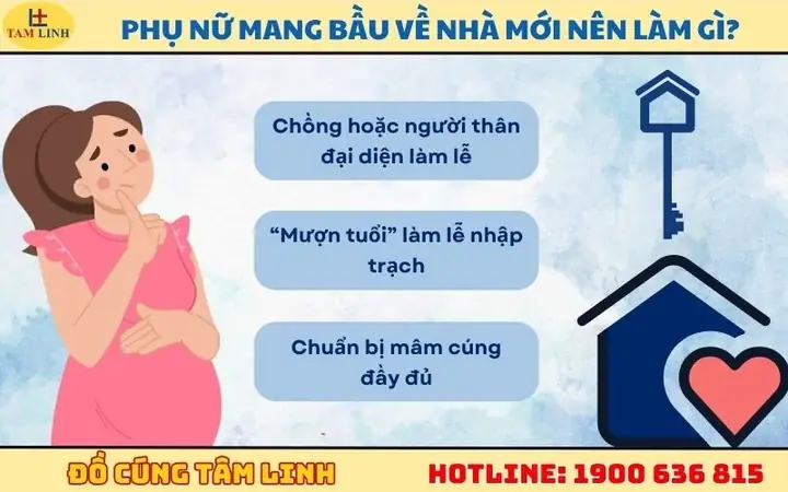 Bà Bầu Có Được Cúng Nhập Trạch Cần Làm Gì?