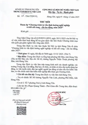 "chương Trình Tư Vấn Định Hướng Nghề Nghiệp Và Kết Nối Cung - Cầu ...