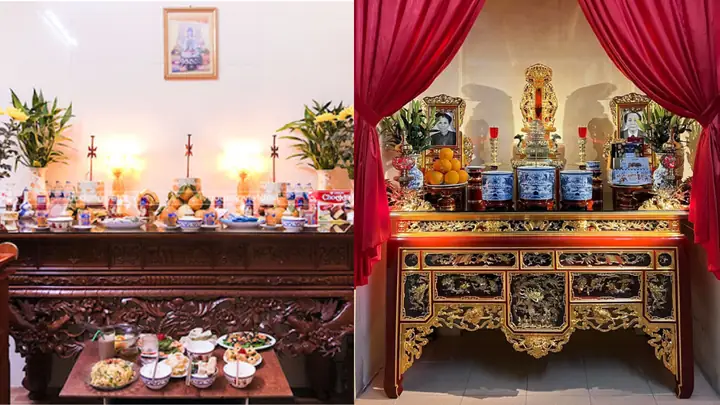 Văn Khấn, Lễ Cúng Bà Cô Tổ, Ông Mãnh Tại Nhà