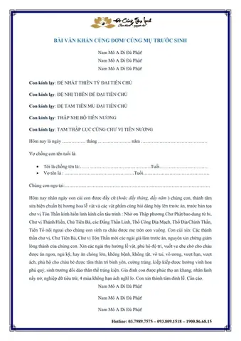 Bài Cúng Bà Mụ Trước Khi Sinh: Văn Khấn Chi Tiết & Những Điều Cần Biết