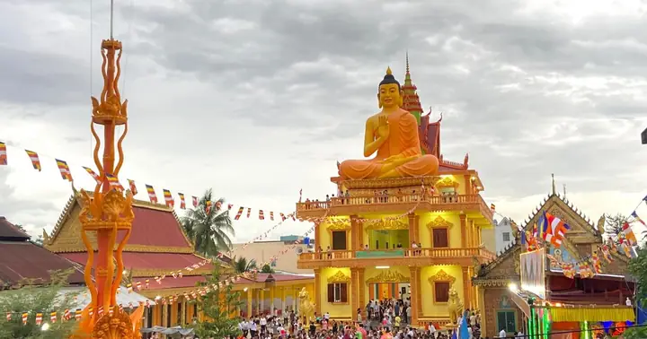 Kiên Giang: Chùa Ojumvansa (sóc Ven Cũ) Khánh Thành Ngôi Sa-la ...