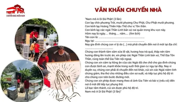 Bài Văn Khấn Chuyển Nhà Đầy Đủ Nhất