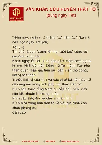 Cẩm Nang Toàn Tập Về Bài Cúng Cửu Huyền Và Văn Khấn Hằng Ngày Chuẩn Phong Tục Việt