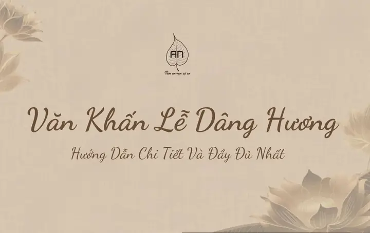 Bài Cúng Dâng Hương: Hướng Dẫn Chi Tiết Cho Người Mới Bắt Đầu