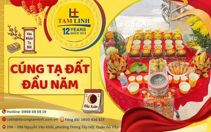 Lễ Cúng Tạ Đất Đầu Năm 2026: Văn Khấn & Cách Sắm Lễ Chuẩn