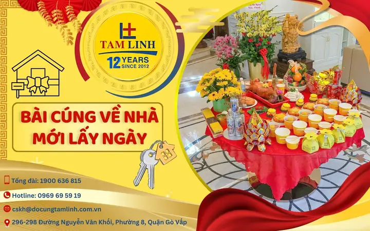 Bài Cúng Về Nhà Mới Lấy Ngày Đơn Giản, Chi Tiết Năm 2026