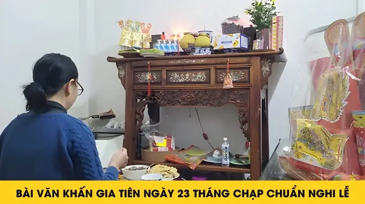 Bài Cúng Gia Tiên Ngày 23 Tháng Chạp: Ý Nghĩa, Văn Khấn Và Nghi Thức Chuẩn Xác