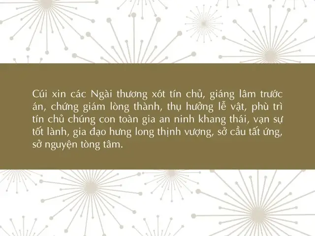 Cẩm Nang Cúng Giếng Đầu Năm: Lễ Vật Chuẩn Và Bài Văn Khấn Chuẩn Truyền Thống