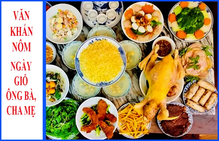 Văn Khấn Nôm Ngày Giỗ Ông, Bà, Cha, Mẹ Chuẩn, Cổ Truyền Việt Nam