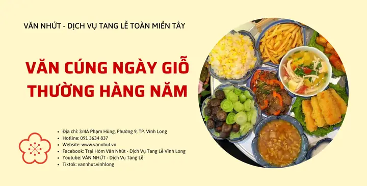 Văn Cúng Ngày Giỗ Thường Hàng Năm – Văn Nhứt