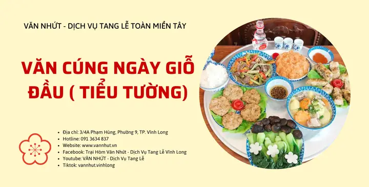 Văn Cúng Ngày Giỗ Đầu ( Tiểu Tường) – Văn Nhứt