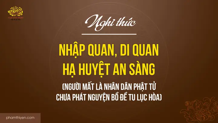 Bài Cúng Nhập Quan: Nguồn Gốc, Ý Nghĩa Và Quy Trình Thực Hiện