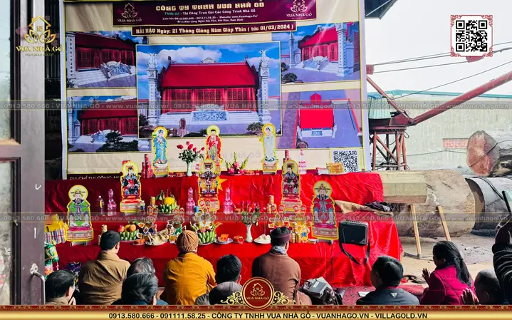 Lễ Phạt Mộc – Nghi Lễ Cúng Trước Khi Làm Nhà Gỗ - Vua Nhà Gỗ