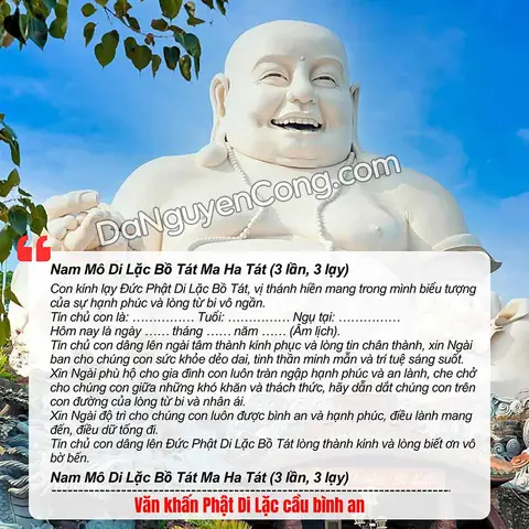 Bài Chú Khai Quang Phật Di Lặc Giúp Thu Hút Tài Lộc Vào Nhà