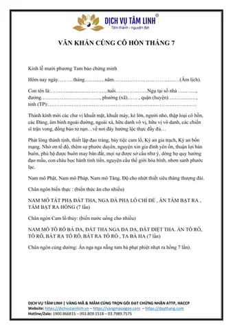 Cẩm Nang Chi Tiết Về Nghi Lễ Cúng Rước Vong Linh Người Thân Về Nhà