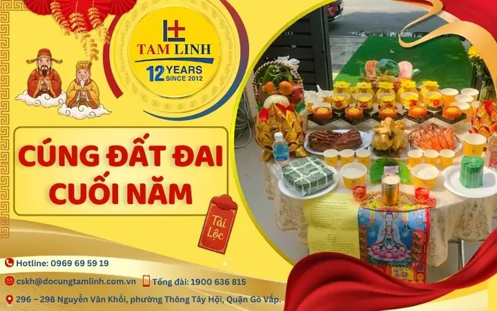 Cúng Đất Đai Cuối Năm 2026: Mâm Cúng & Văn Khấn Chuẩn