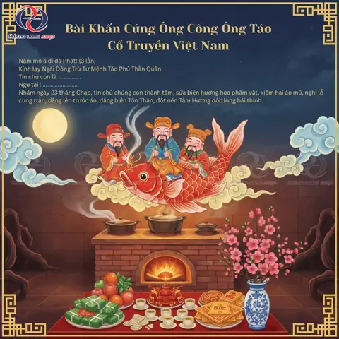 Bài Cúng Táo Quân 2026: Văn Khấn Chi Tiết & Những Điều Cần Biết Cho Gia Đình