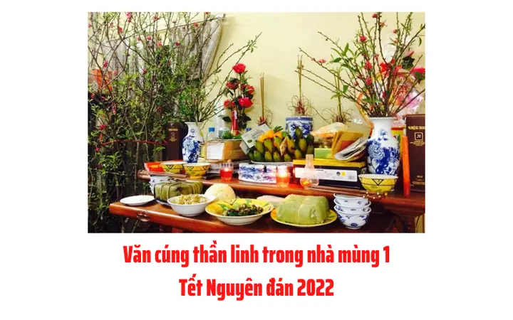 Văn Cúng Thần Linh Trong Nhà Mùng Một Tết Nguyên Đán 2022 ...