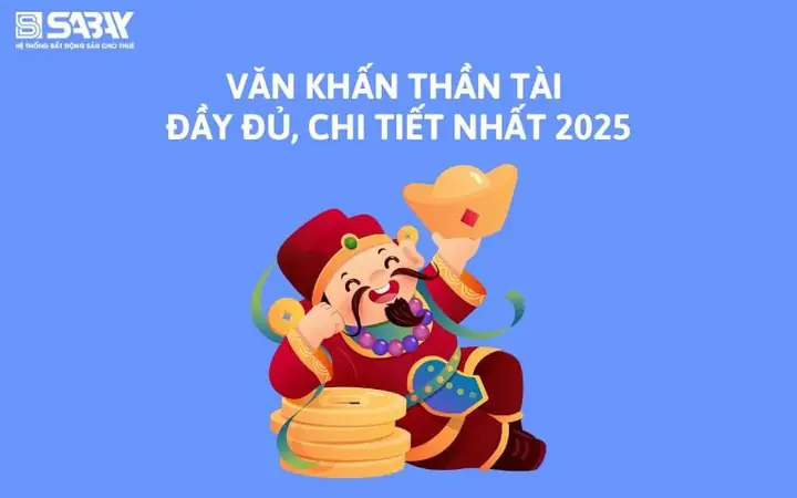 Văn Khấn Thần Tài Đầy Đủ, Chi Tiết Nhất 2025 – Sabay Group