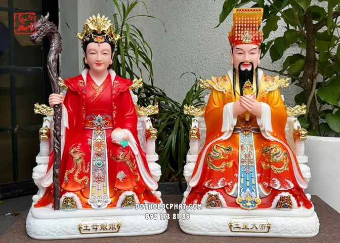 Tượng Ngọc Hoàng Vương Mẫu Nương Nương Đẹp Nhất