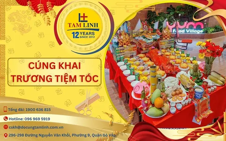 Bài Cúng Khai Trương Tiệm Tóc Và Cách Cúng Năm 2026 Đúng Phong ...