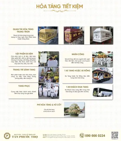 Bảng Giá Gói Dịch Vụ Hỏa Táng Trọn Gói Tiết Kiệm 2026