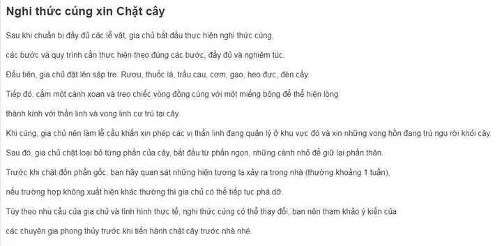 Cẩm Nang Lễ Cúng Xin Hạ Cây: Bài Văn Khấn Và Những Điều Kiêng Kỵ Cần Biết