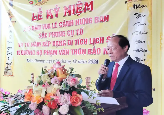 Bài Phát Biểu Trong Lê Giỗ Tổ Họ Phạm, Mừng Linh Vong ...